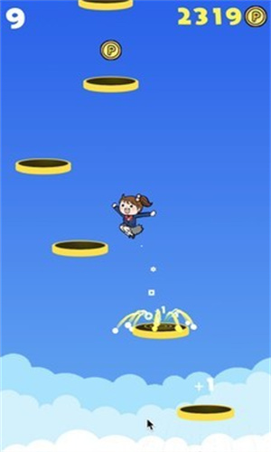 跳上天空的女孩苹果版手机版下载v1.0
