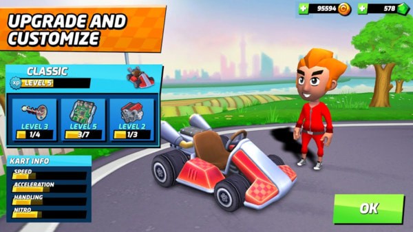 竞速卡丁车赛车3d游戏下载